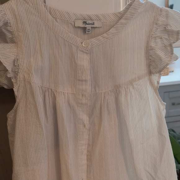 Madewell XXS striped top - Picture 2 of 4
